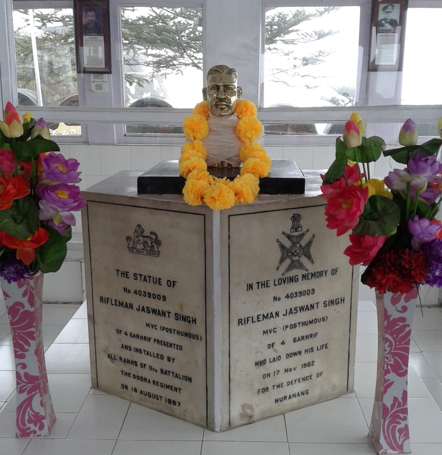 Jaswantgarh War Memorial Reisbegeleider Hans